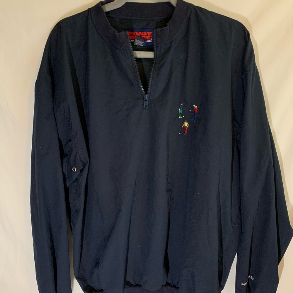 Vintage Pivot Rules Golf Pullover